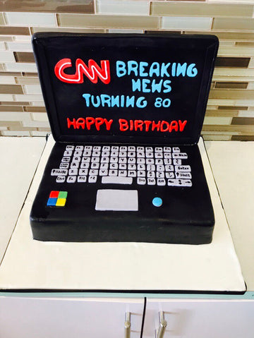 Laptop Molded Cake