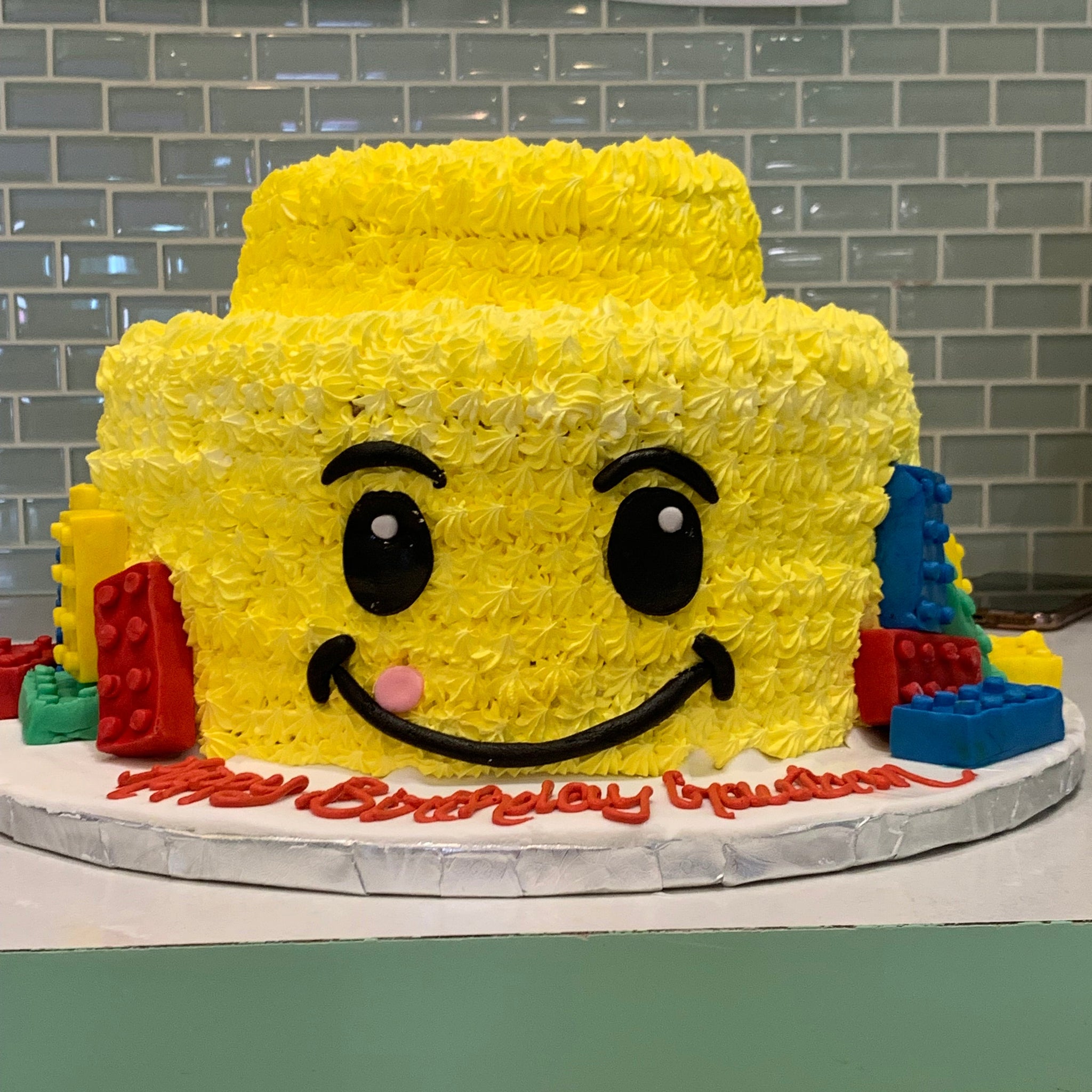 Lego Birthday  Cake