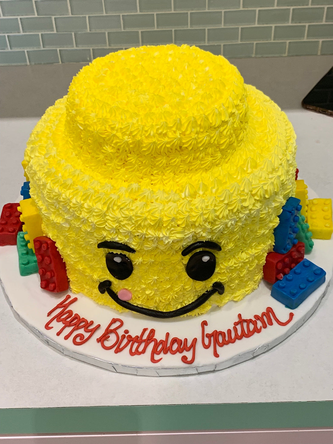 Lego Birthday  Cake