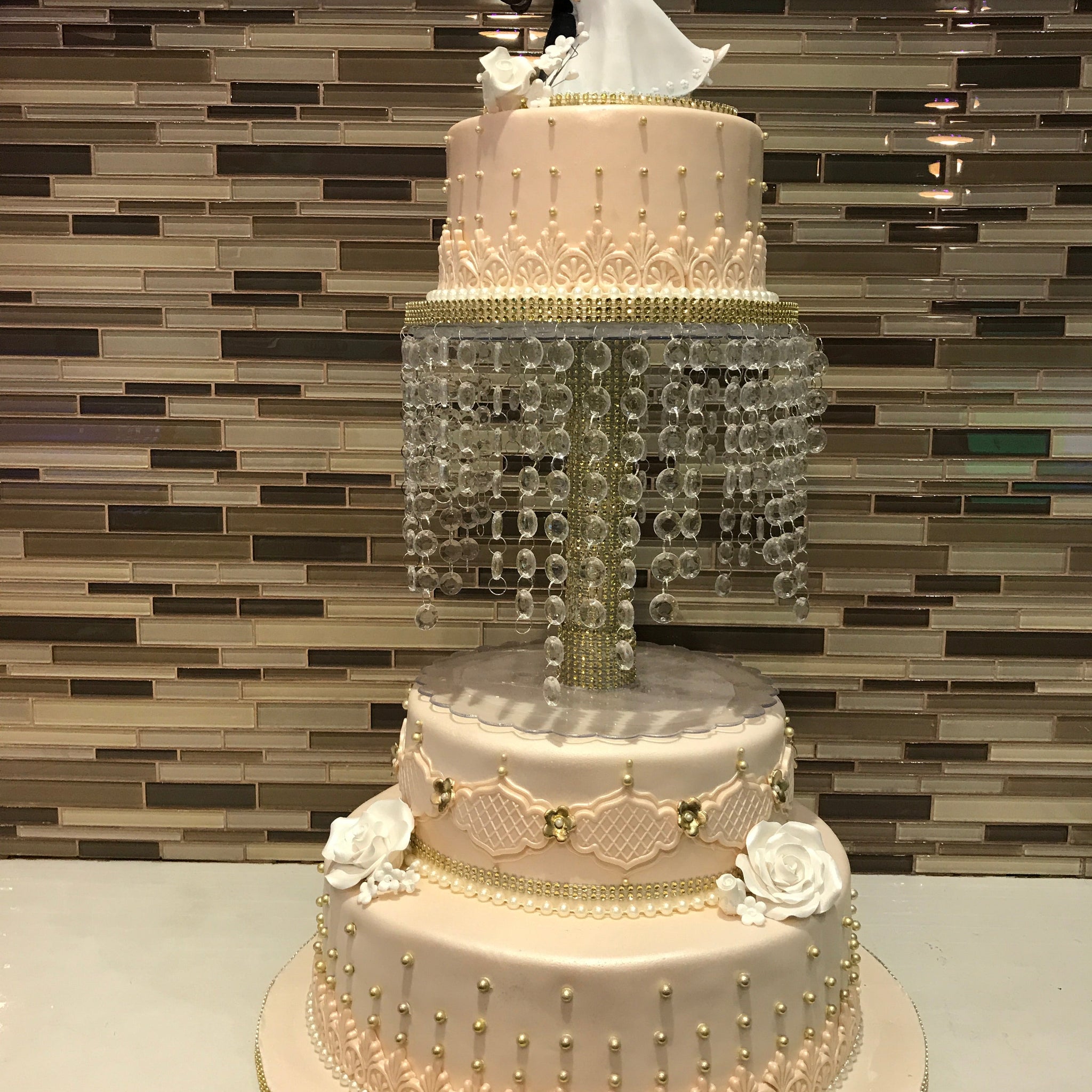 Krystal Wedding Cake