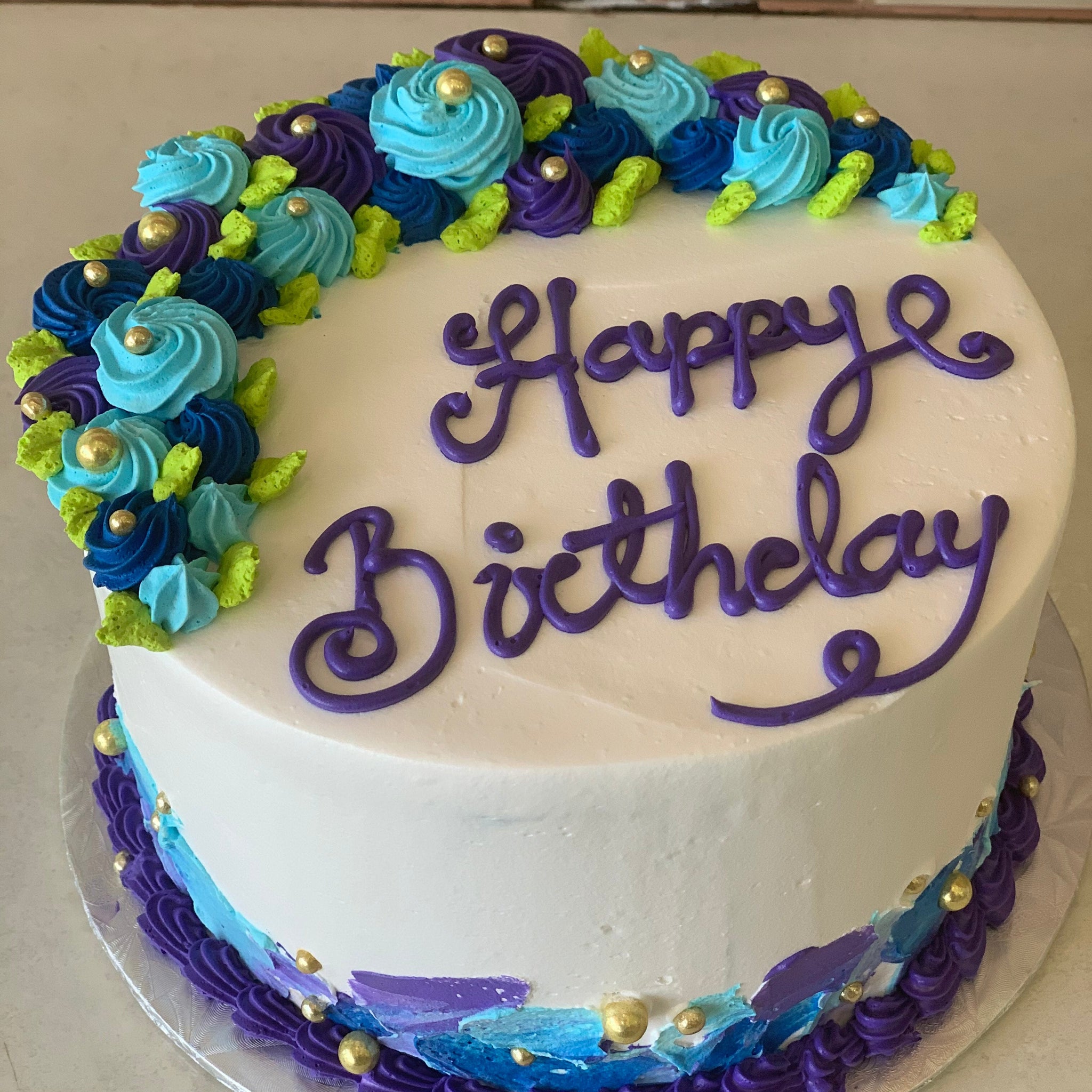 JYOTI FLOWER BIRTHDAY CAKE