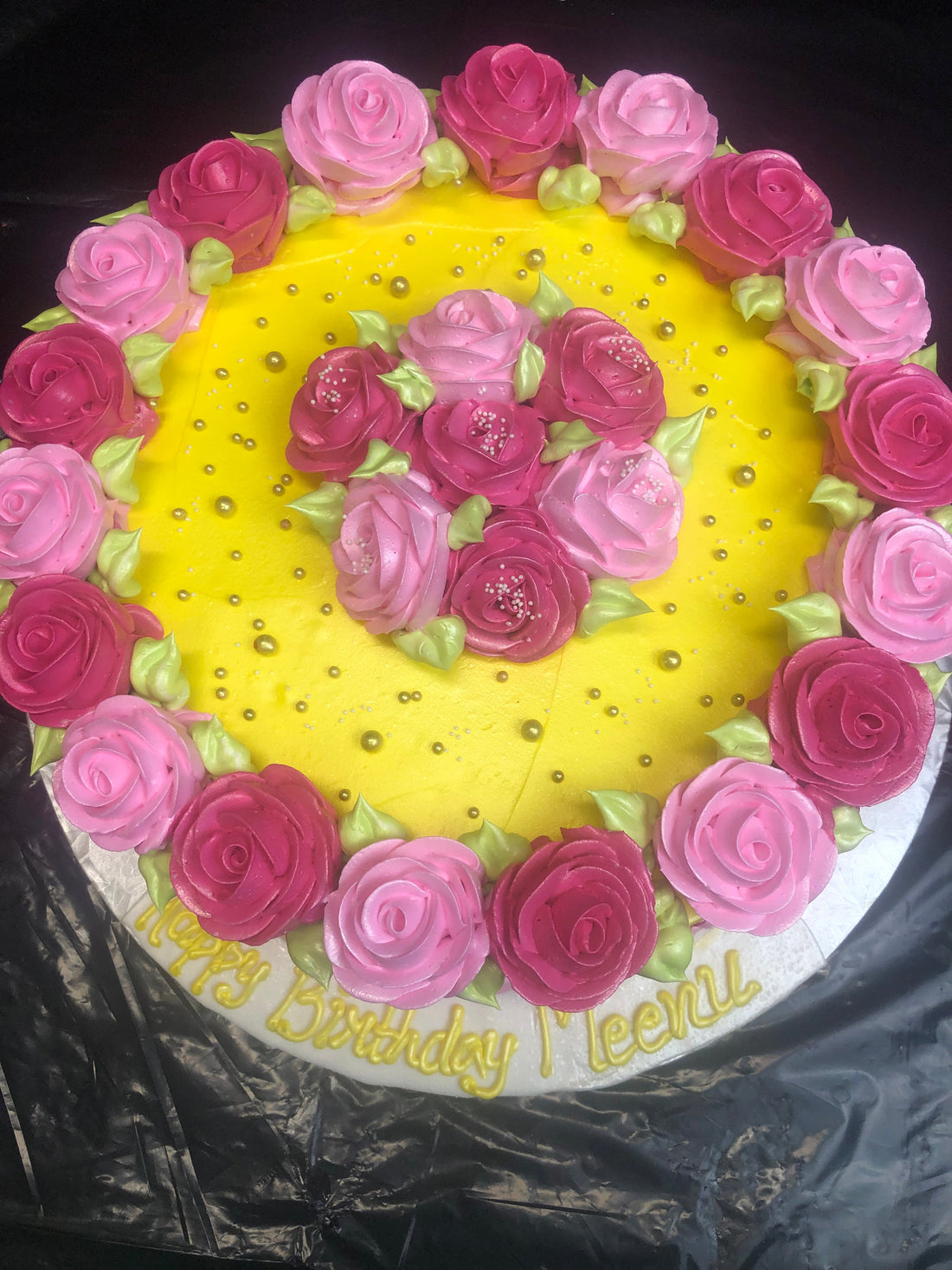 Meenu Birthday Cake