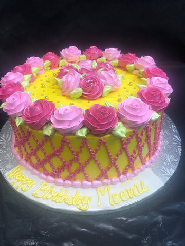 Meenu Birthday Cake