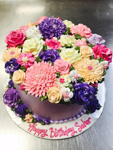 Saher Flower Cake