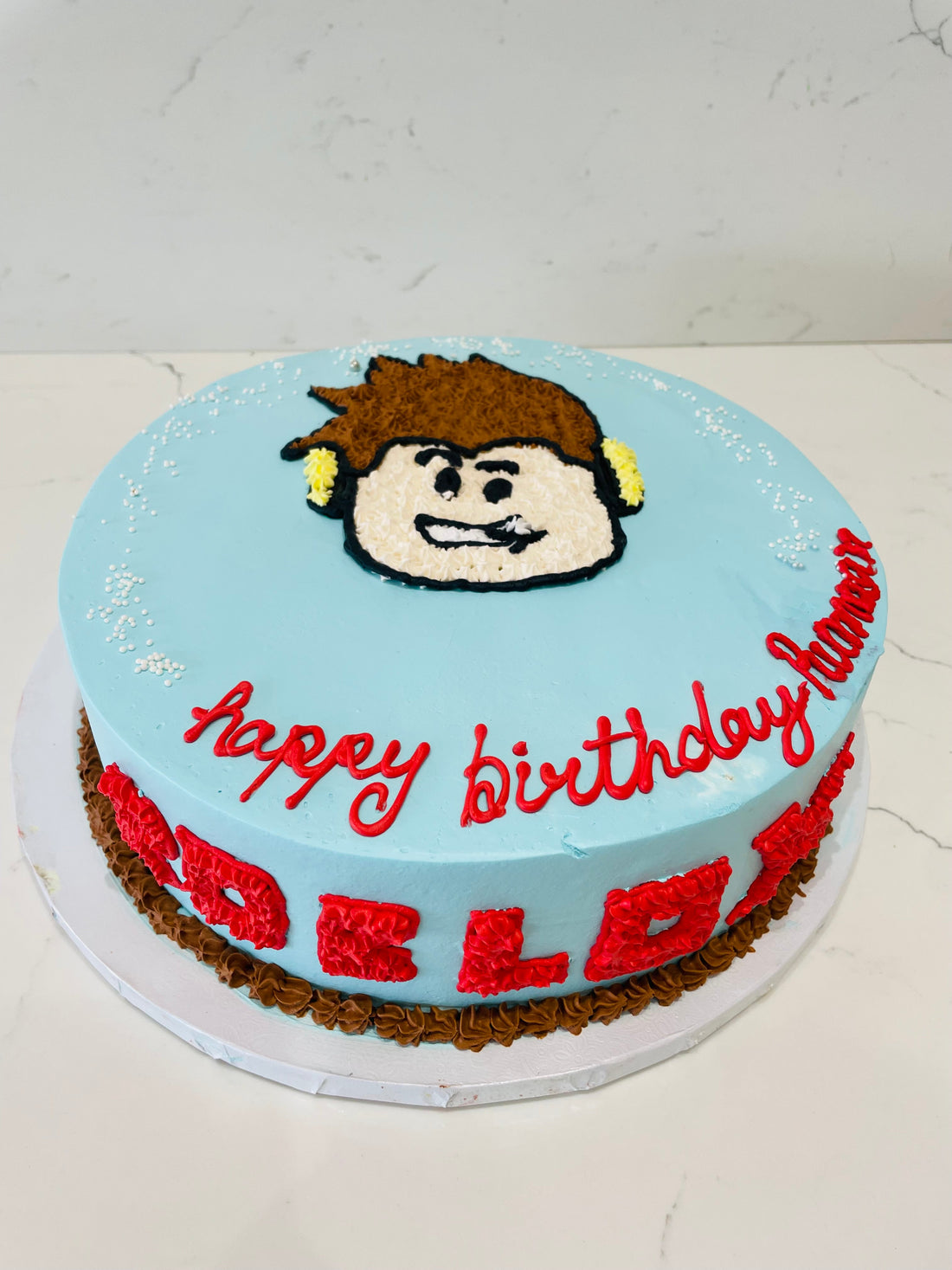 ROBLOX BLUE CREAM CAKE