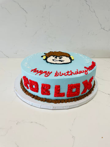 ROBLOX BLUE CREAM CAKE