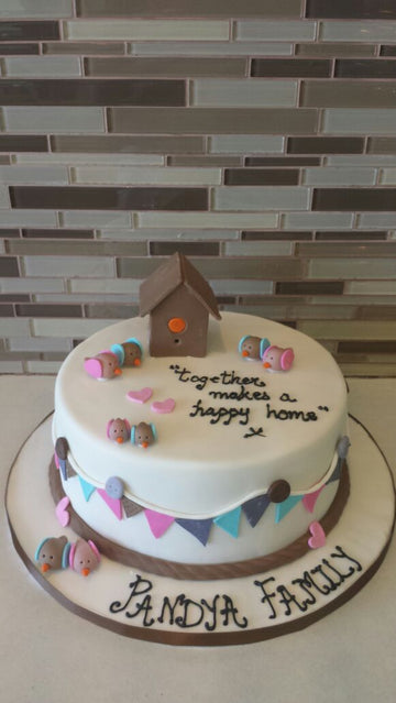 Pandya House Fondant Cake