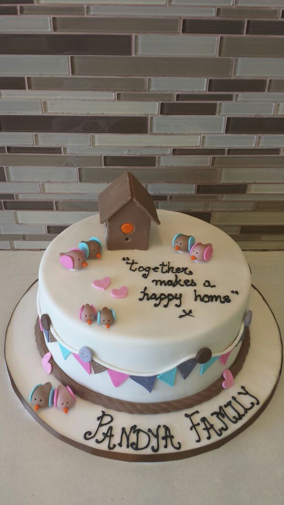 Pandya House Fondant Cake