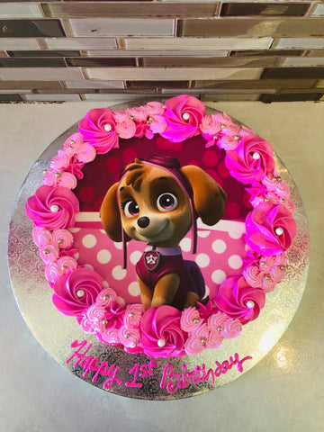 SKYE THEME BIRTHDAY CAKE