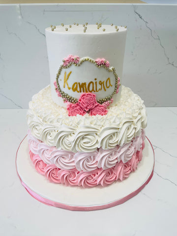 KAMAIRA TIERED CAKE