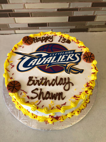 CLEVELAND CAVALIERS BASKETBALL Cake