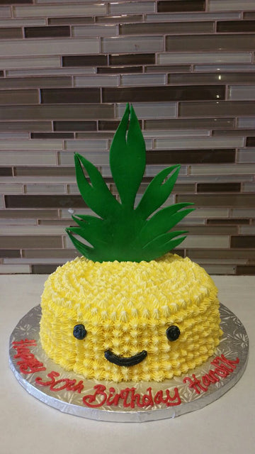 Pineapple Shaped Cake