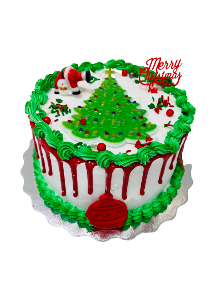 CHRISTMAS TIME CREAM CAKE