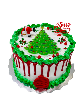 CHRISTMAS TIME CREAM CAKE