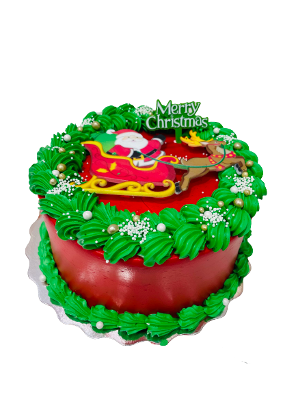 SANTA CLAUS CHRISTMAS CAKE
