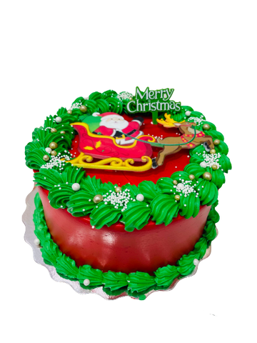 SANTA CLAUS CHRISTMAS CAKE