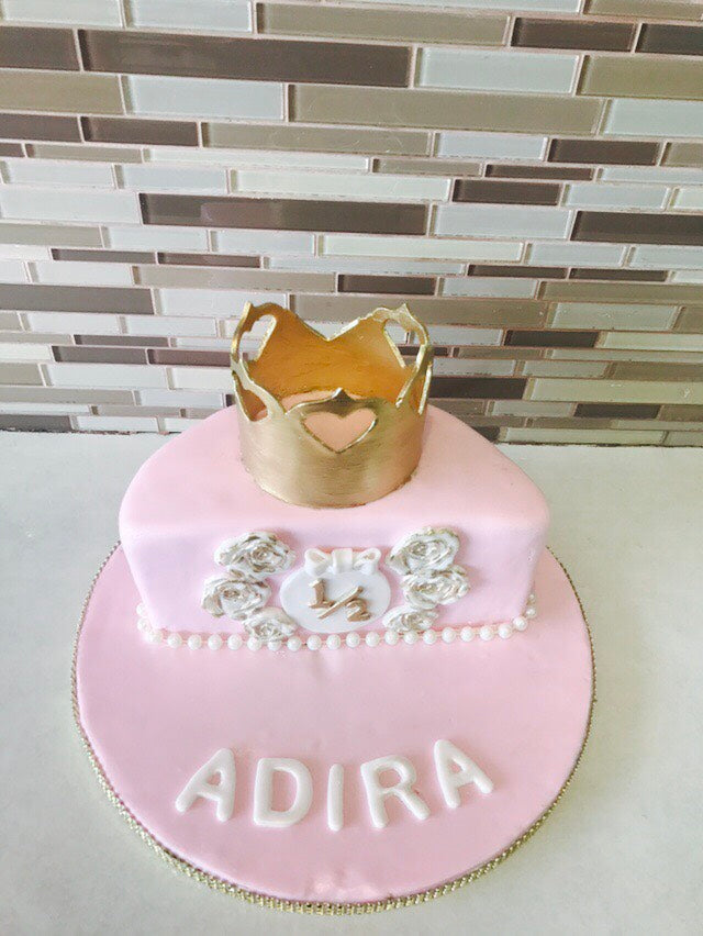 Adira Half Birthday cake