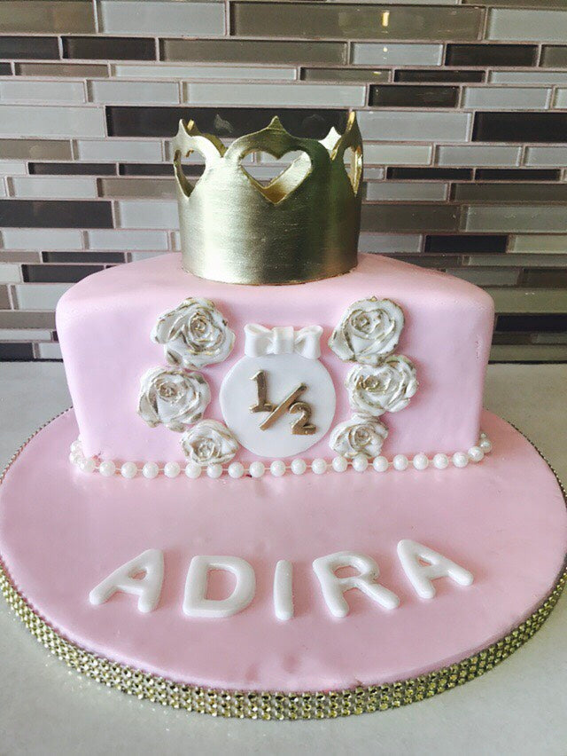 Adira Half Birthday cake