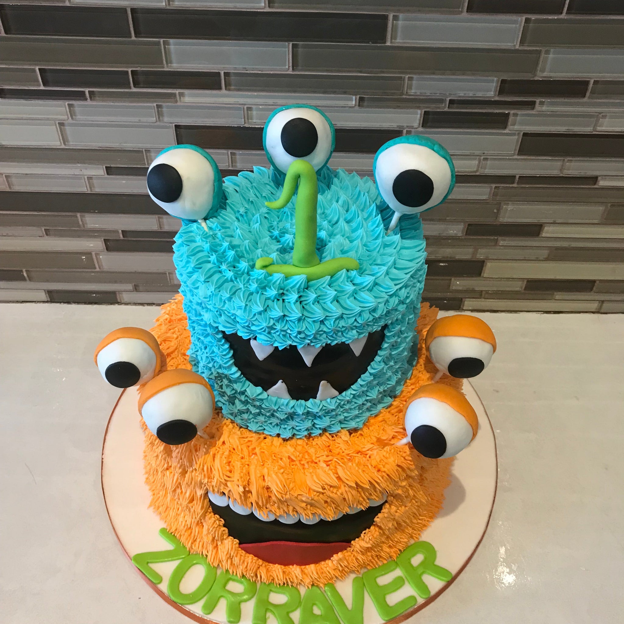 Zorraver Halloween Birthday Cake