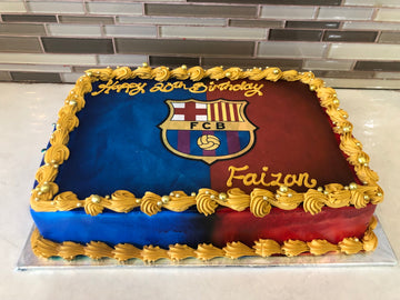 FCB PHOTO CAKE