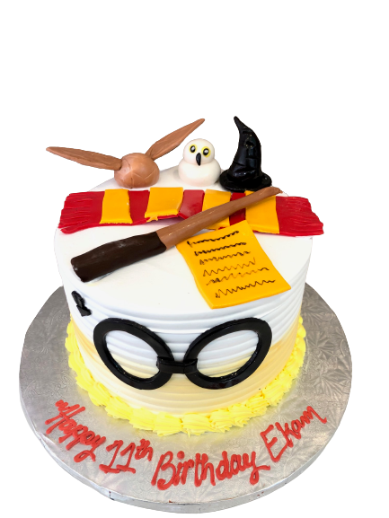 Ekam Harry Potter Cream Cake