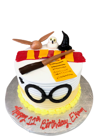 Ekam Harry Potter Cream Cake