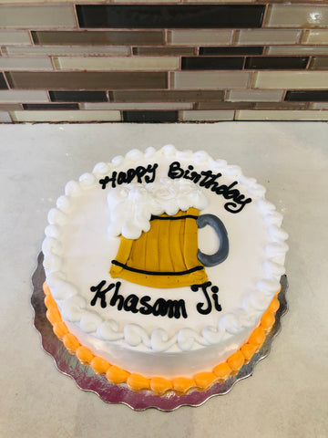 Beer Birthday Cake