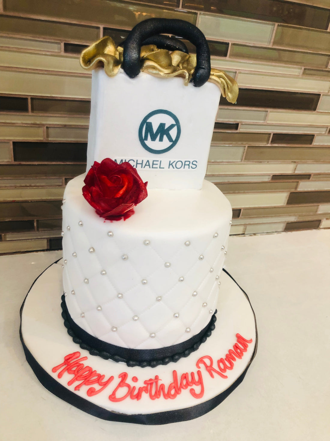 Michael Kors bag Birthday cake