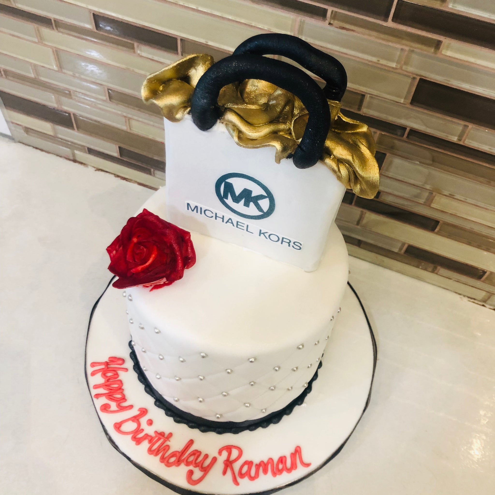 Michael Kors bag Birthday cake