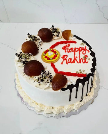 GULAB JAMUN RAKHI CAKE