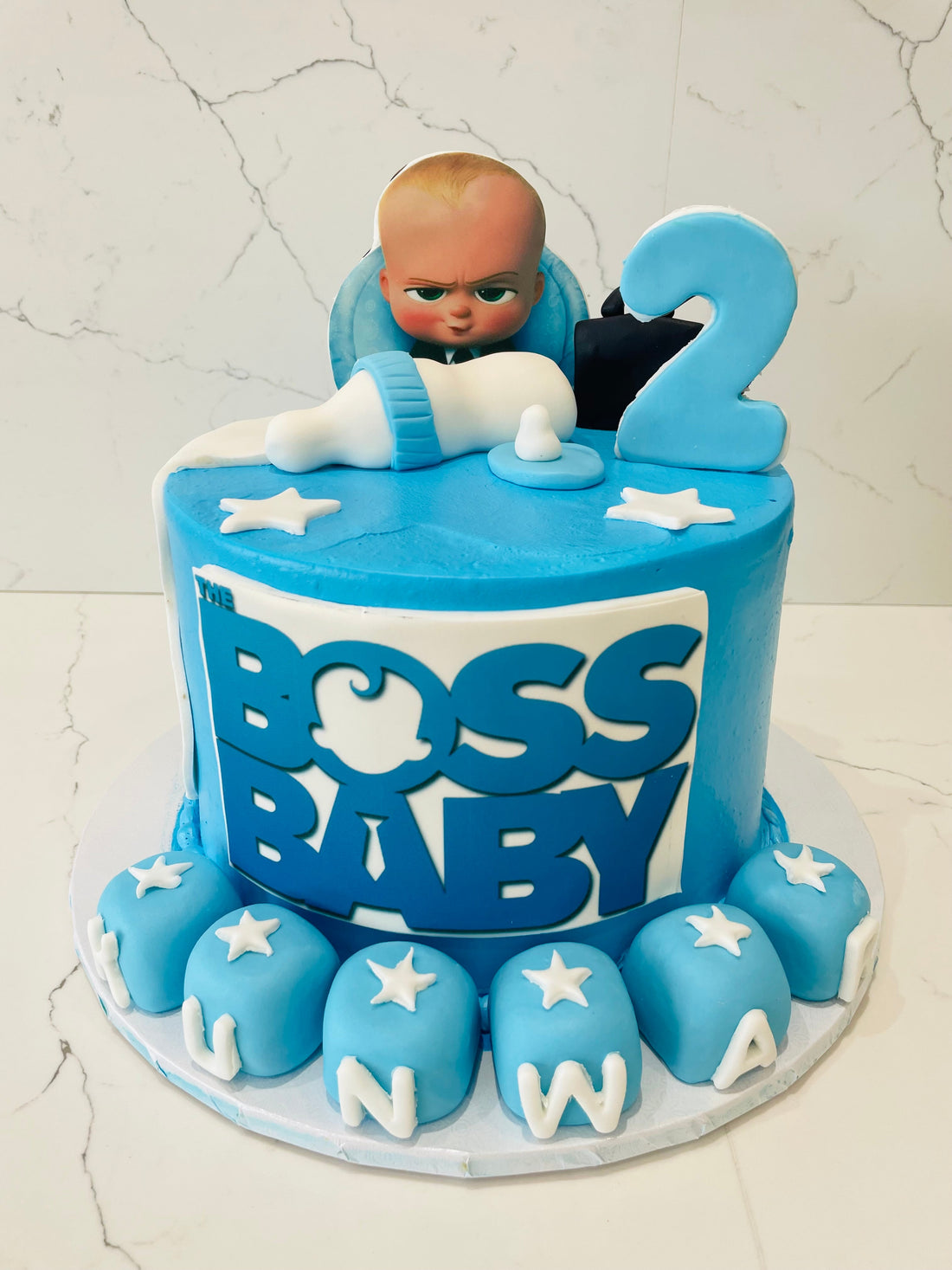 KUWAR BOSS BABY CAKE