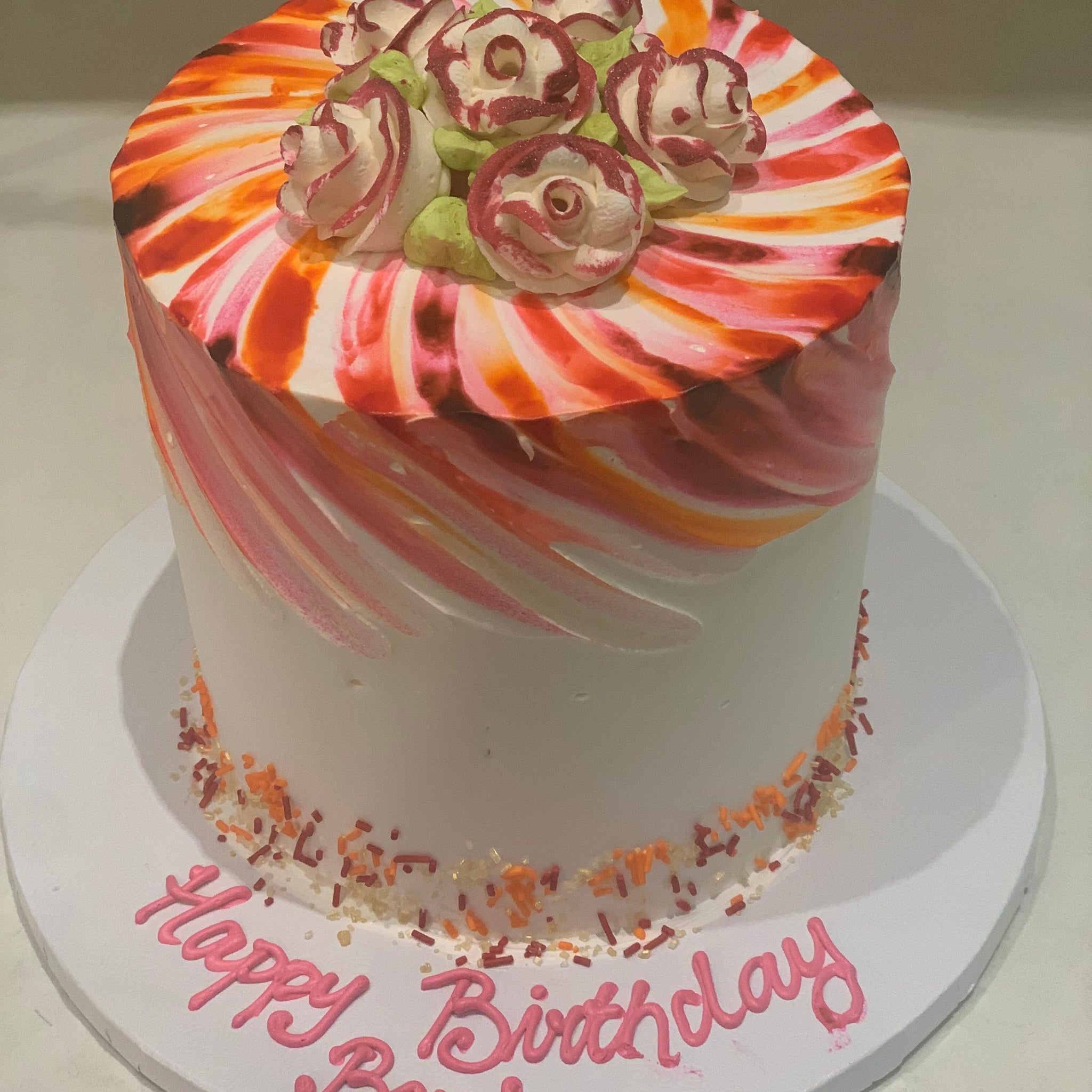 BANI MULTICOLORED BIRTHDAY CAKE