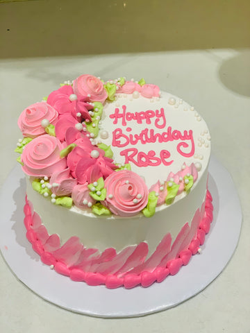 ROSE BIRTHDAY CAKE