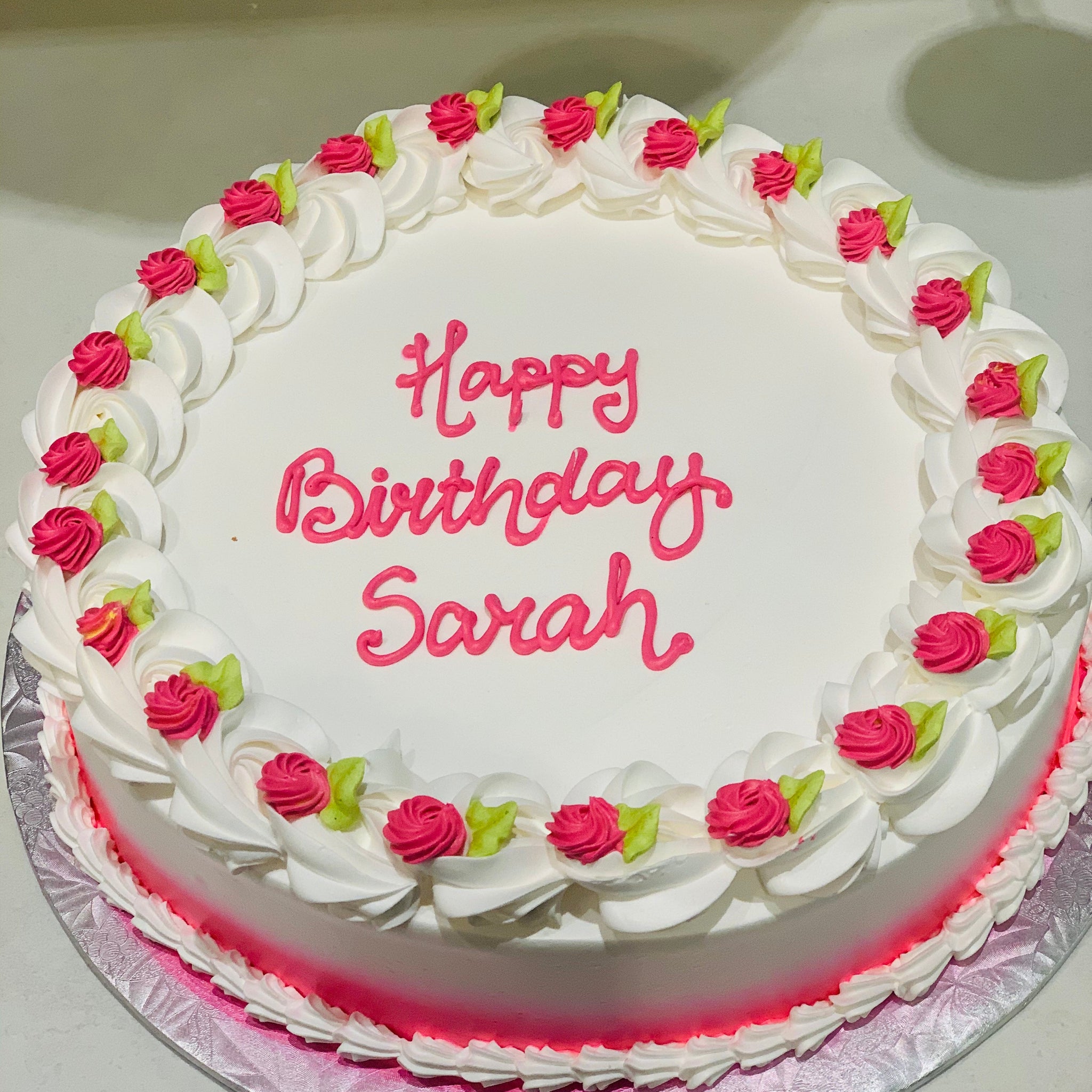 SARAH BIRTHDAY CAKE
