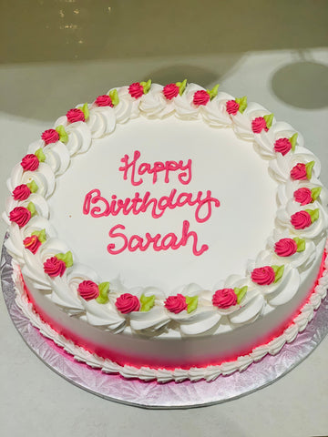 SARAH BIRTHDAY CAKE