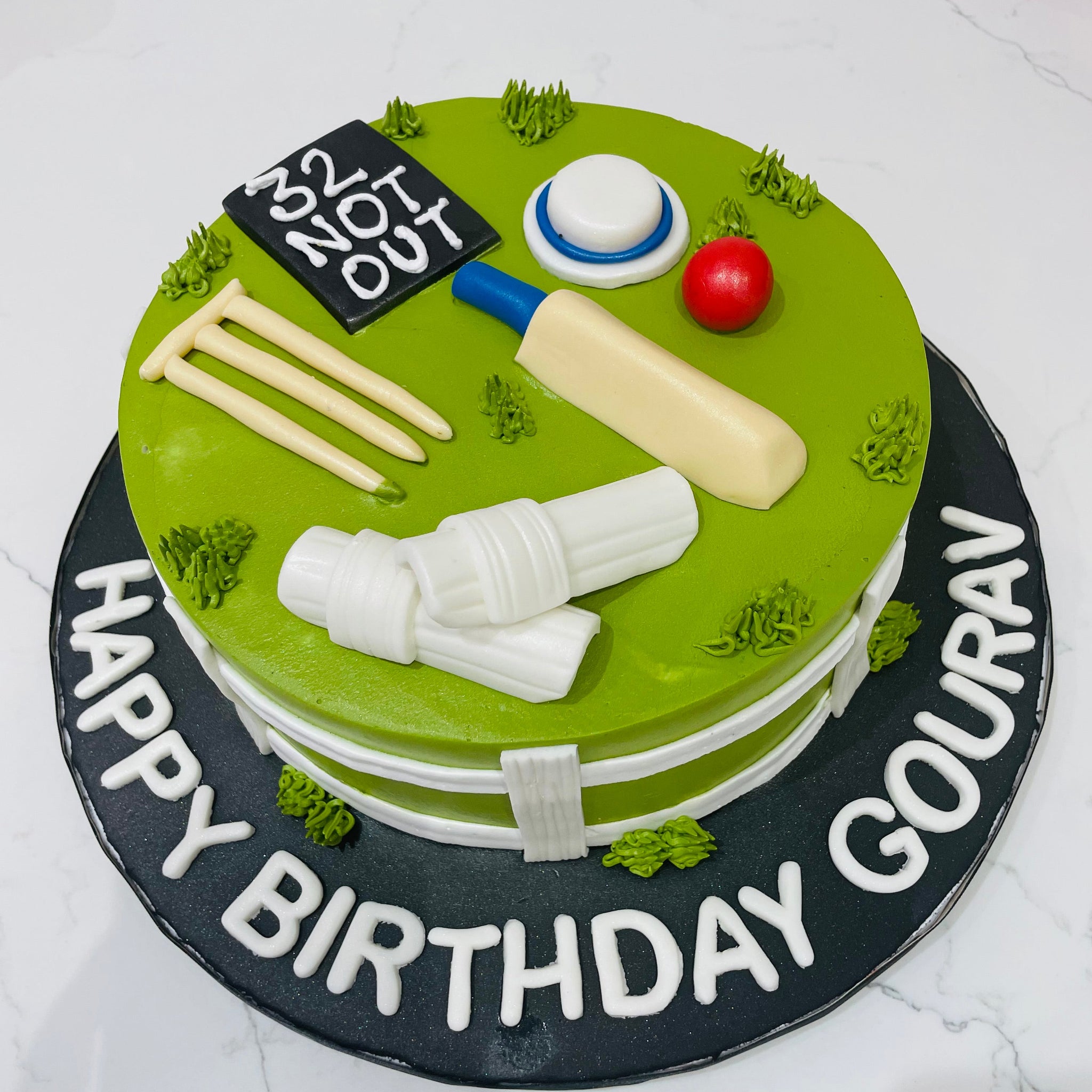 CRICKET FANS CREAM CAKE