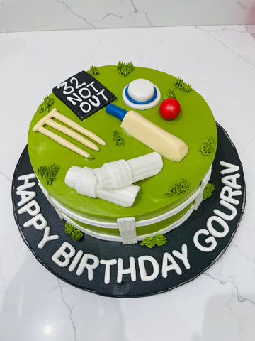 CRICKET FANS CREAM CAKE