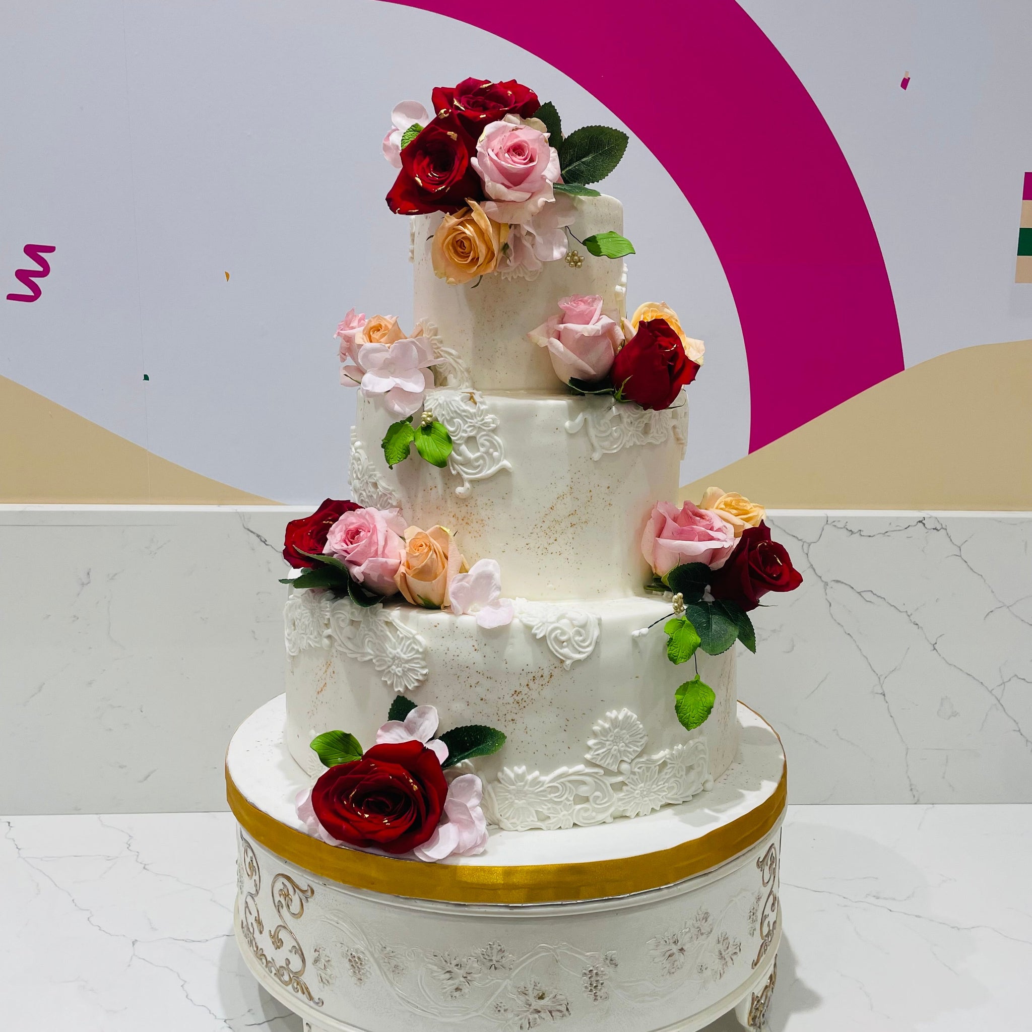 AMY WEDDING CAKE