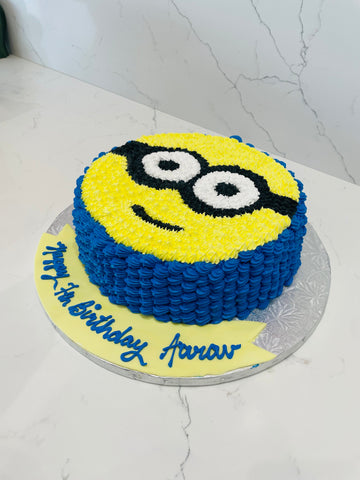 MINION CREAM CAKE