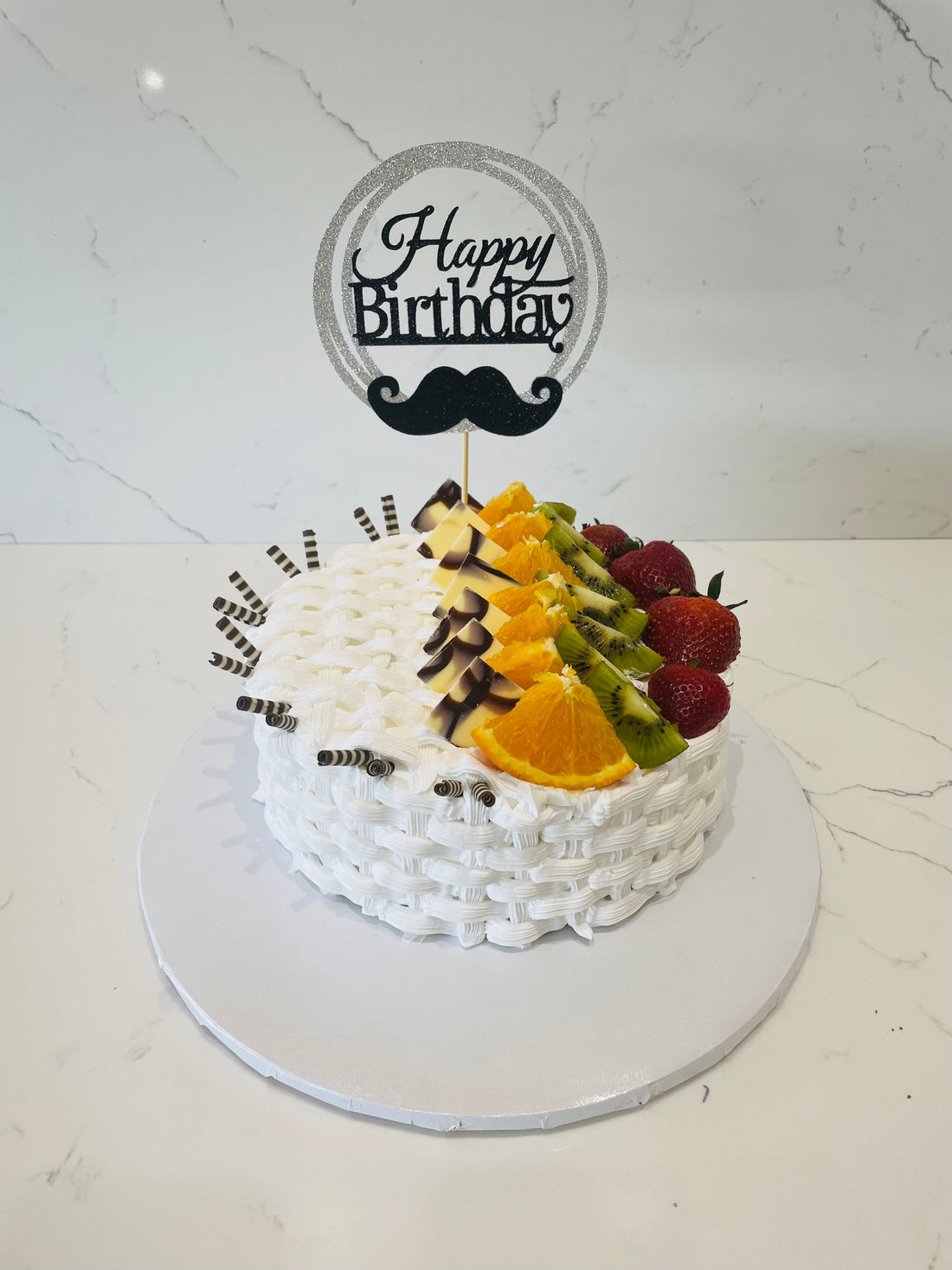 FRUIT BASKET CAKE