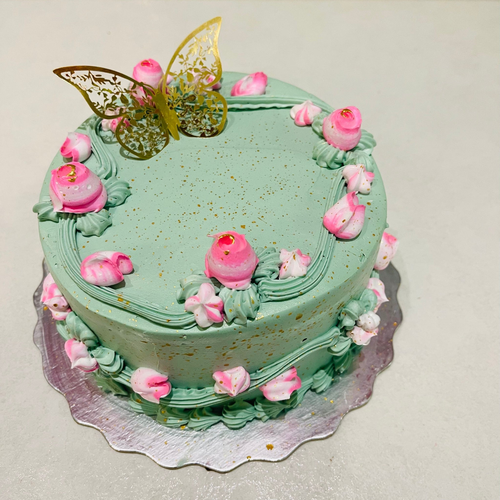 AYESHA BUTTERFLY BIRTHDAY CAKE