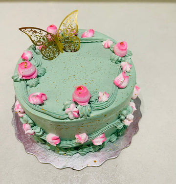 AYESHA BUTTERFLY BIRTHDAY CAKE