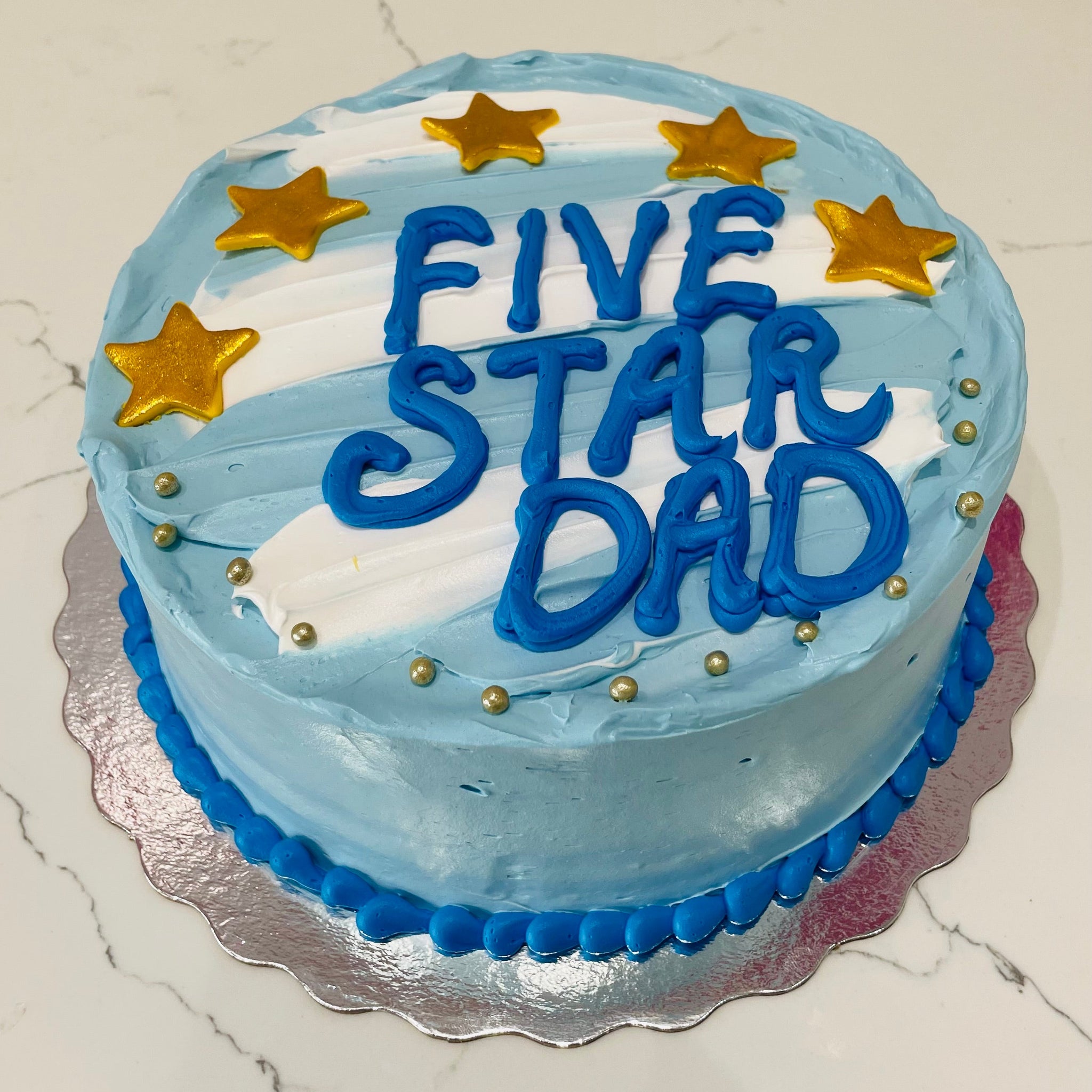 Five Star Dad Cake