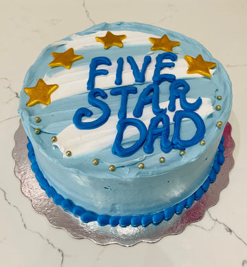 Five Star Dad Cake