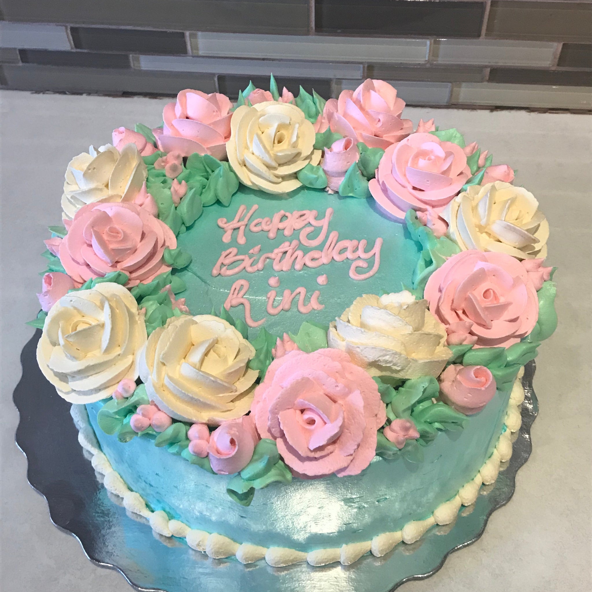 Rini Birthday Cake