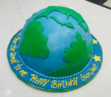 EARTH MOLDED CAKE