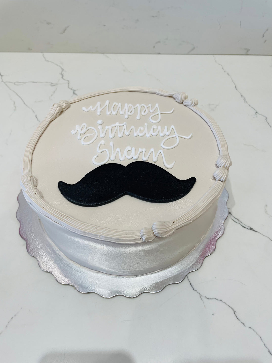 Sharn Moustache Cake