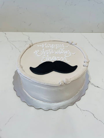 Sharn Moustache Cake