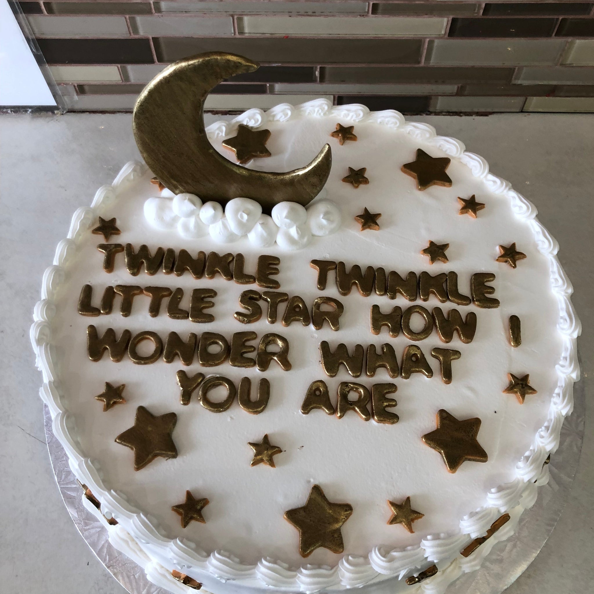 Twinkle Twinkle Little Star Cake