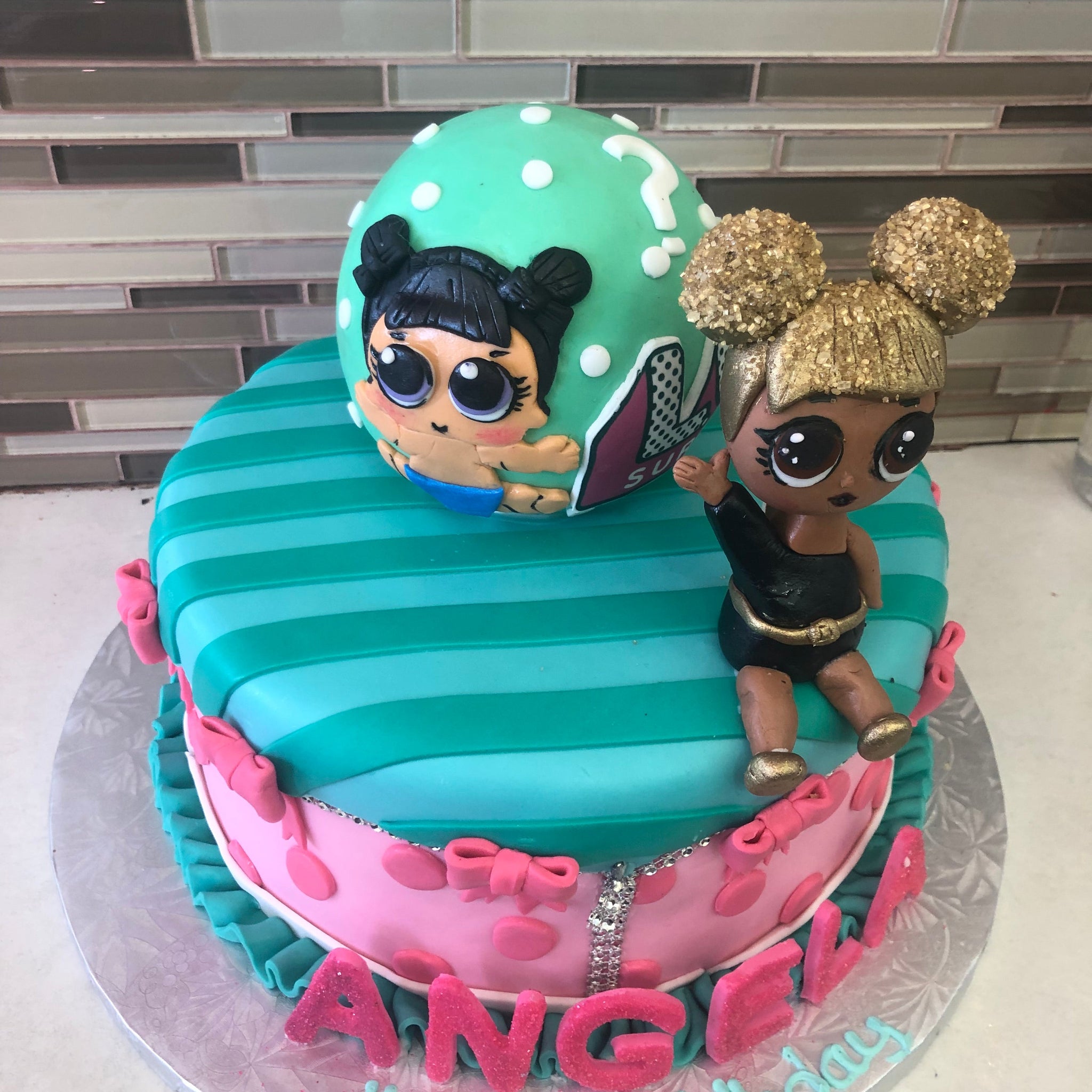 Angela LOL surprise Birthday cake